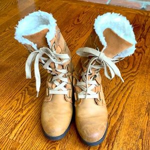 Sorel Emelie Lace-Up Boots